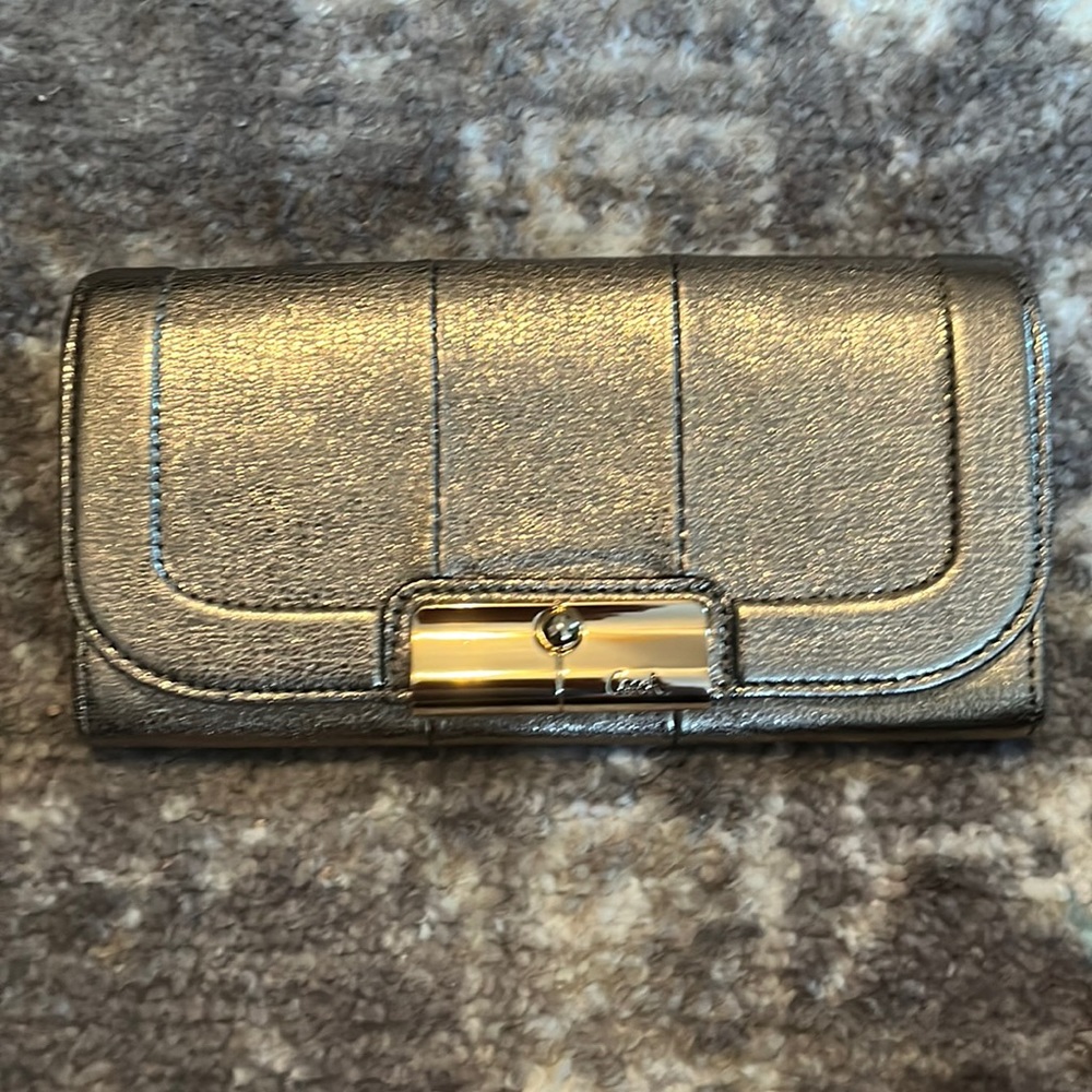 Coach Kristen elv leather wallet